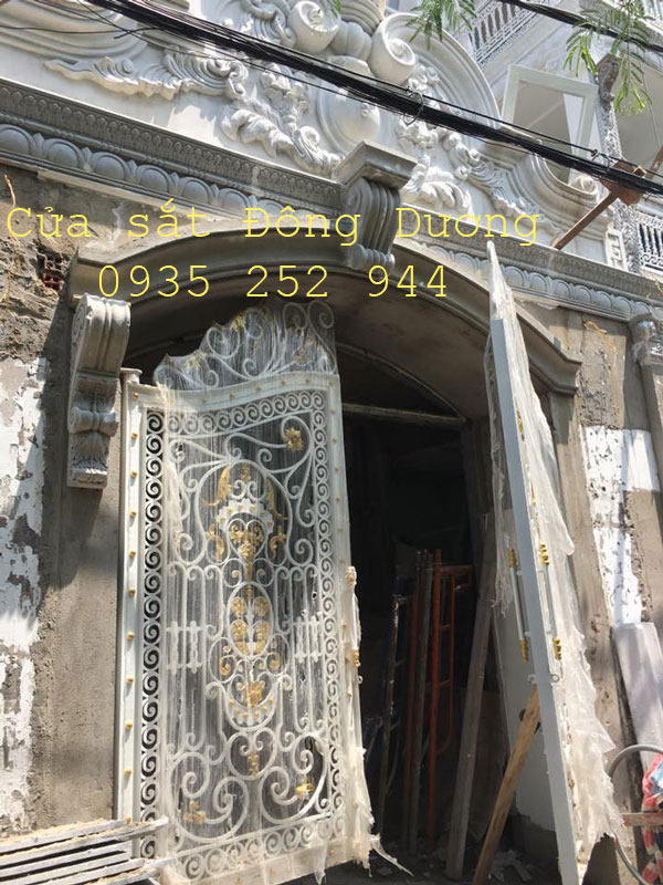 Cổng sắt 2 cánh Đà Nẵng