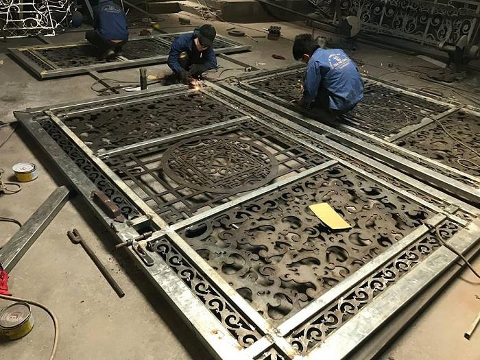 3 bước làm cửa cổng sắt “đẹp không tì vết” tại Đà Nẵng