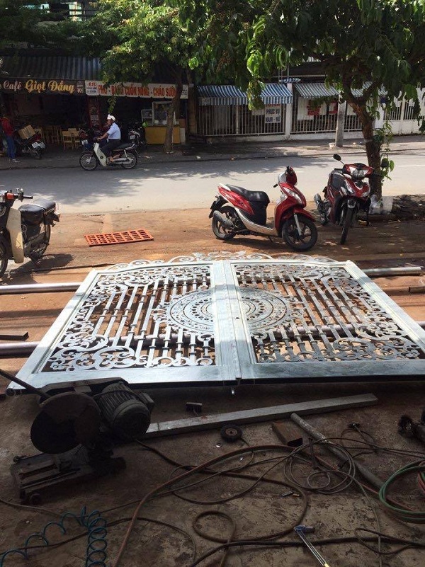 Cổng sắt mỹ thuật Đà Nẵng