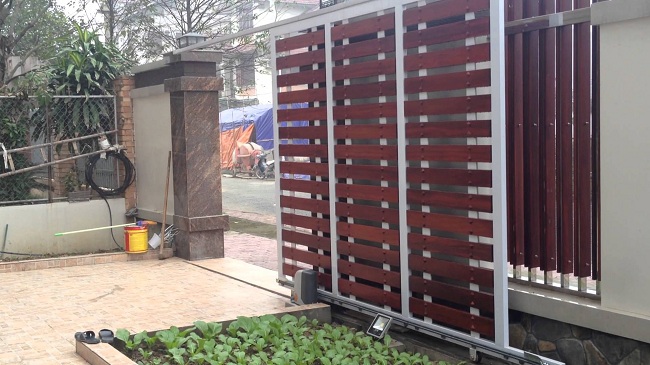 Lắp đặt cửa cổng tự động đẹp tại Đà Nẵng