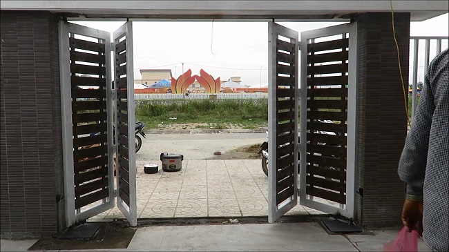 Lắp đặt cửa cổng tự động đẹp tại Đà Nẵng