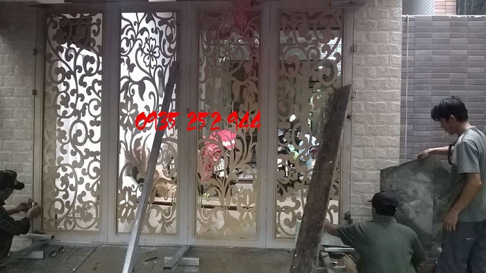 Gia công cổng sắt Đà Nẵng đẹp “hút ngàn like cộng cồng mạng”