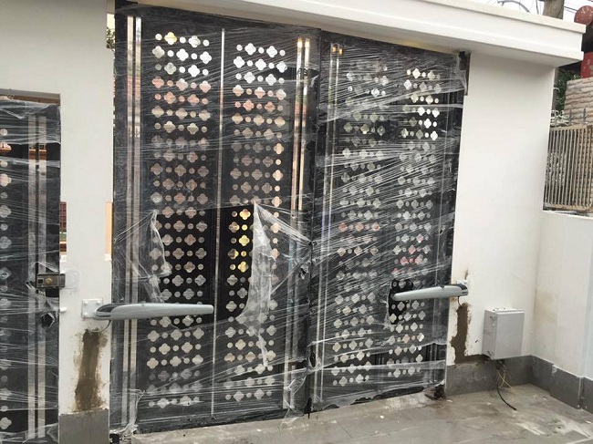 Lắp đặt cửa cổng tự động đẹp tại Đà Nẵng