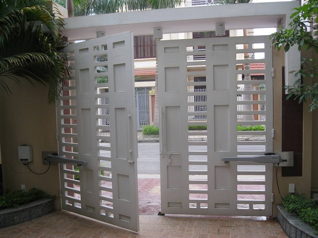 Lắp đặt cửa cổng tự động đẹp tại Đà Nẵng