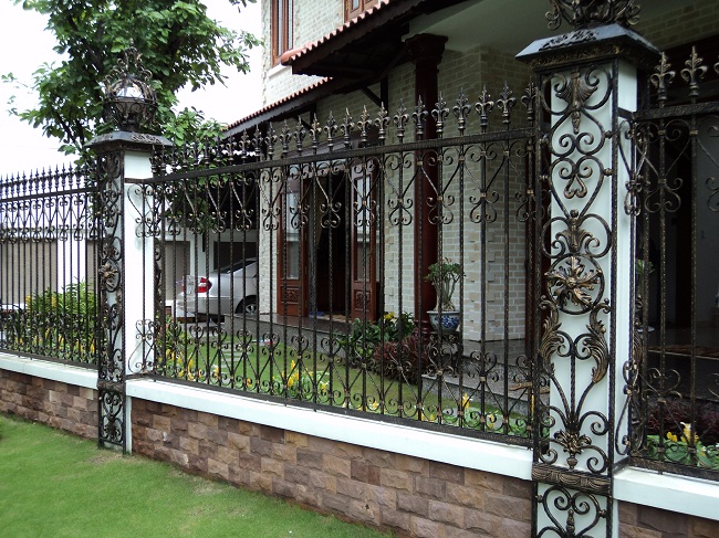 Hàng rào sắt nghệ thuật đẹp Đà Nẵng