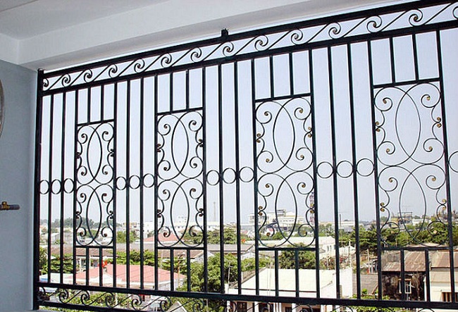 Khung bảo vệ sắt đẹp tại Đà Nẵng