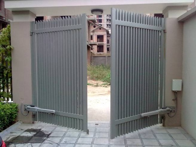 Lắp đặt cửa cổng tự động đẹp tại Đà Nẵng