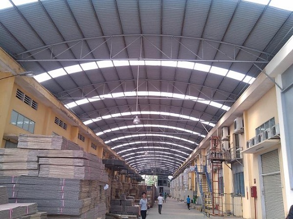 Mái vòm tôn Đà Nẵng