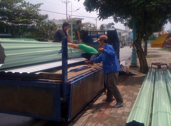 Mái vòm tôn đẹp Đà Nẵng