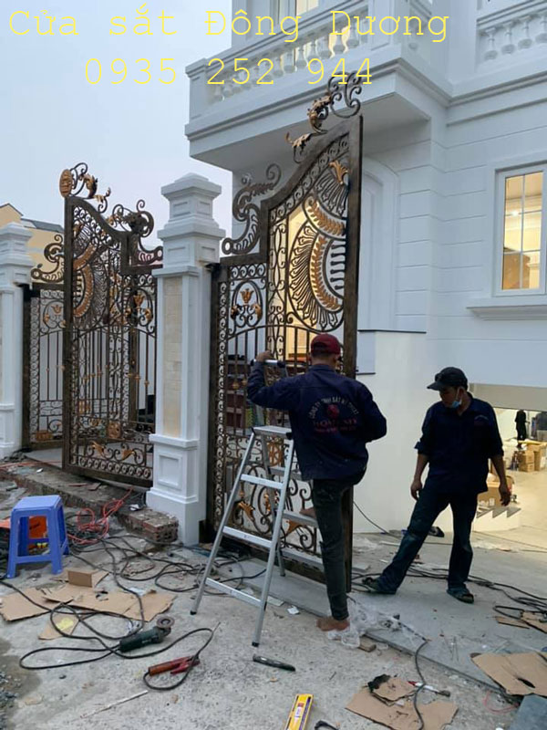 Mẫu cổng sắt đẹp Đà Nẵng