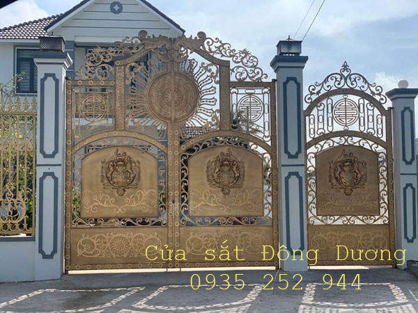 Mẫu cửa cổng sắt CNC Đà Nẵng