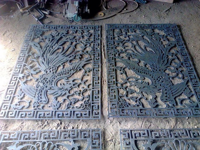 Thi công cửa cổng cắt CNC tại Đà Nẵng
